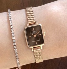 Daniel Wellington Quadro Mini Pink Gold Japan Limited Square Watch