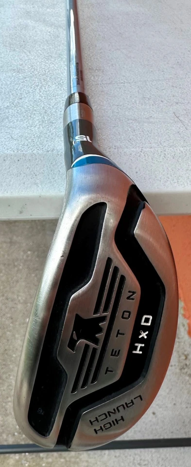 Teton HXD High Launch 15° Hybrid Driver Factory 70g Graphite Senior plus w/ HC - Изображение 2 из 4