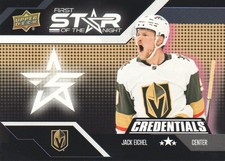 2022-23 Upper Deck Credentials Hockey Cards 1st Star of the Night: Pick List