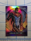 Fleer Brilliants Superman - Eradicator #68 Purple Parallel - DC Comics Card