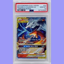 Reshiram & Charizard GX 20/214 Sm-Unbroken Bonds Holo for sale