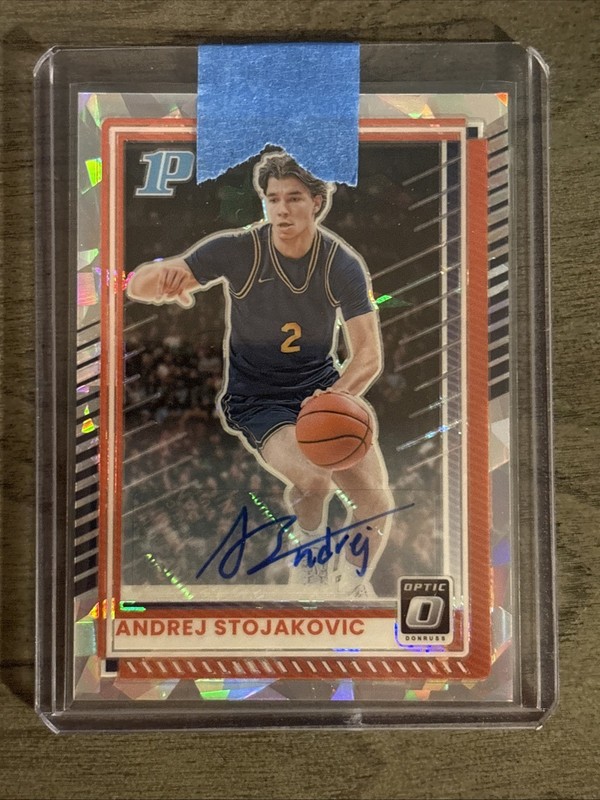 Andrej Stojakovic Optic Auto /25 2026 Donruss