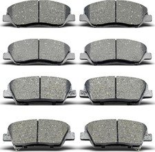 D1202 D1284 8pcs Front Rear Ceramic Brake Pads Sets Fit For Hyundai