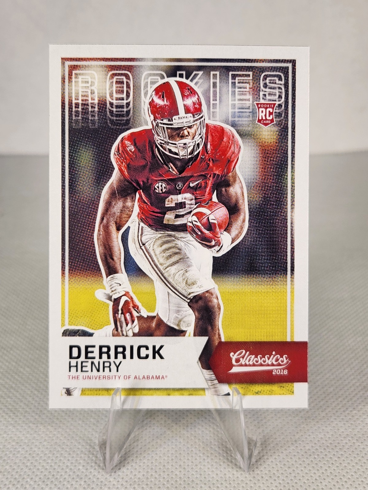 2016 Panini Classics Derrick Henry #280 Rookie Alabama Crimson Tide