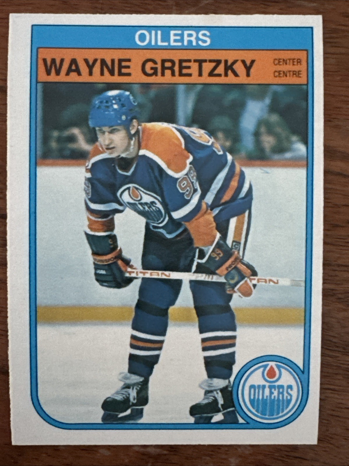 1982-83 O PEE CHEE #106 WAYNE GRETZKY EDMONTON OILERS HOCKEY CARD