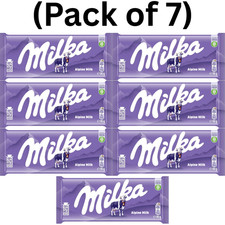 Milka Alpine Milk Chocolate 90g Smooth Rich &...