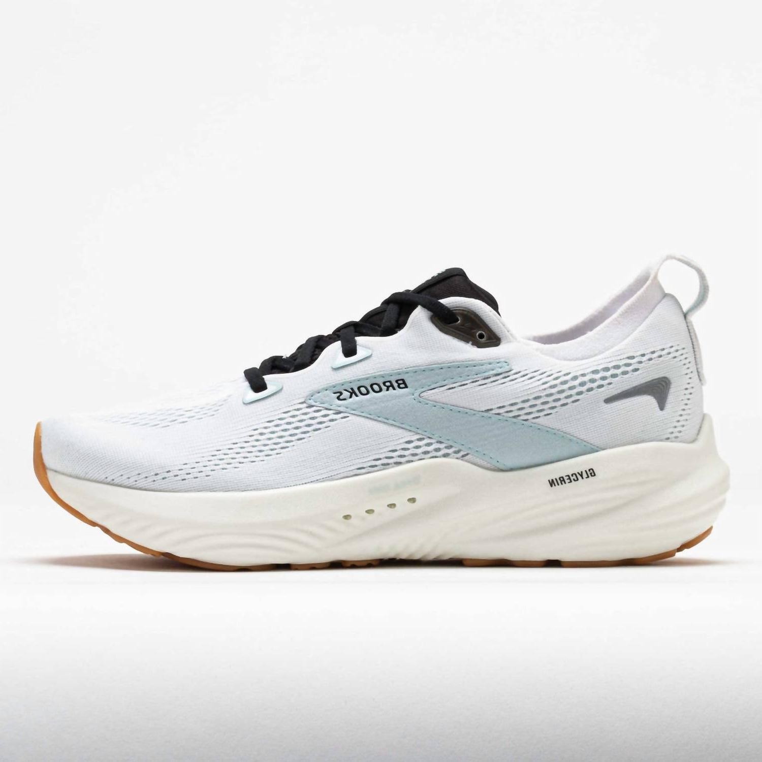 Brooks Men's Glycerin 22 Running Shoe White/winter Sky/black