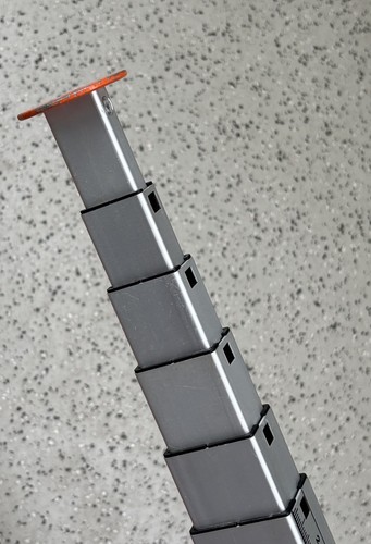 Nedo Messfix 5 m Teleskop Meßstab Längenmessgerät Meßgerät mit Tasche 5 Meter - Bild 18 von 21