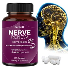 Nerve Health 120 Capsules Support Nerves Strengthen Logical Thinking Antioxidant