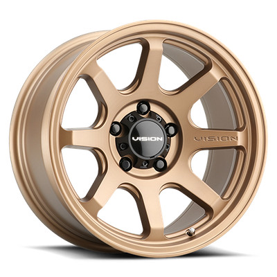 1 New 17x9 Vision 351 Flow Bronze 6x139.7 6x5.5 ET20 Wheel Rim