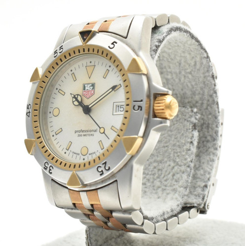 [EXC+5]TAG HEUER Professional 955.713G Boy's size Diver Watch, Case 36mm/1.42 in