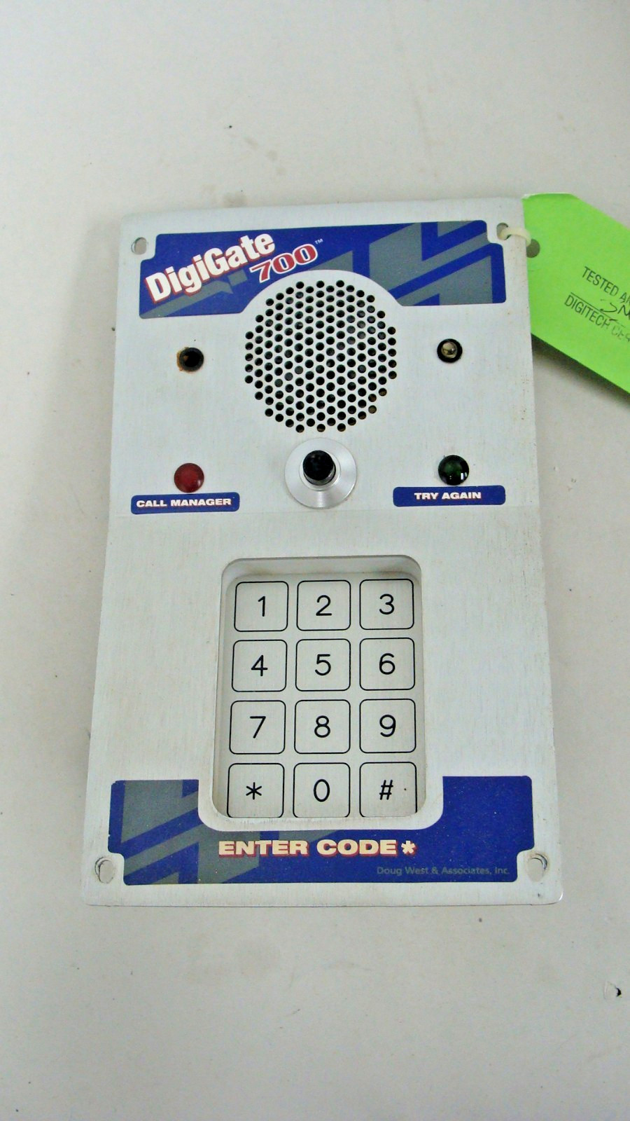DIGIGATE 700 KEYPAD, REPAIRED - INSPECTED