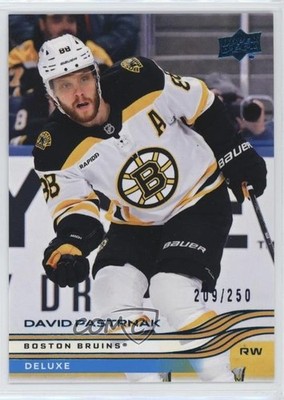 2025-26 Upper Deck Series 1 Deluxe 209/250 David Pastrnak #7 1s83