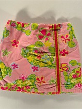 Lilly Pulitzer Pink Floral Print Girls' Skirt