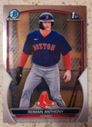 2023 Bowman Chrome 1st Bowman Roman Anthony #BCP-71 Boston Red Sox