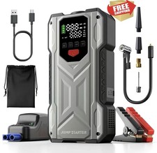 Car Jump Starter with Air Compressor Portable Battery Jump Starter 9.0L 5500A