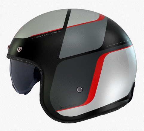 Rollerhelm MT LE MANS 2 S SV LUTHER B15 MATT M - Bild 2 von 2