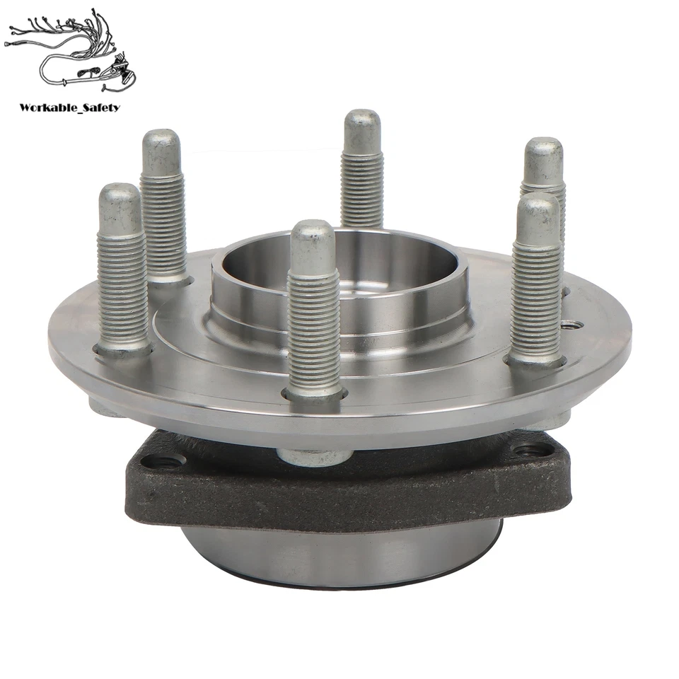 Conjunto de buje y cojinete de rueda delantera trasera para Chevy Traverse GMC Acadia 2007-2017 Foto 3 de 4