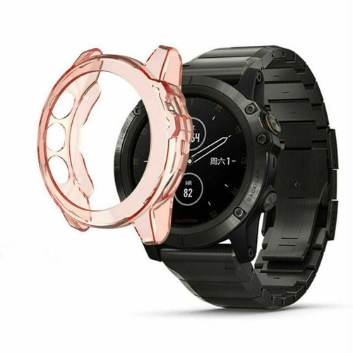 For Garmin Fenix 7 7X 7S 6 6S 6X Pro Watch TPU Case Protective Cover Shockproof - Picture 23 of 63