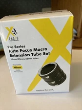 Xit Pro Series Focus Macro Extension Tube Set for Nikon