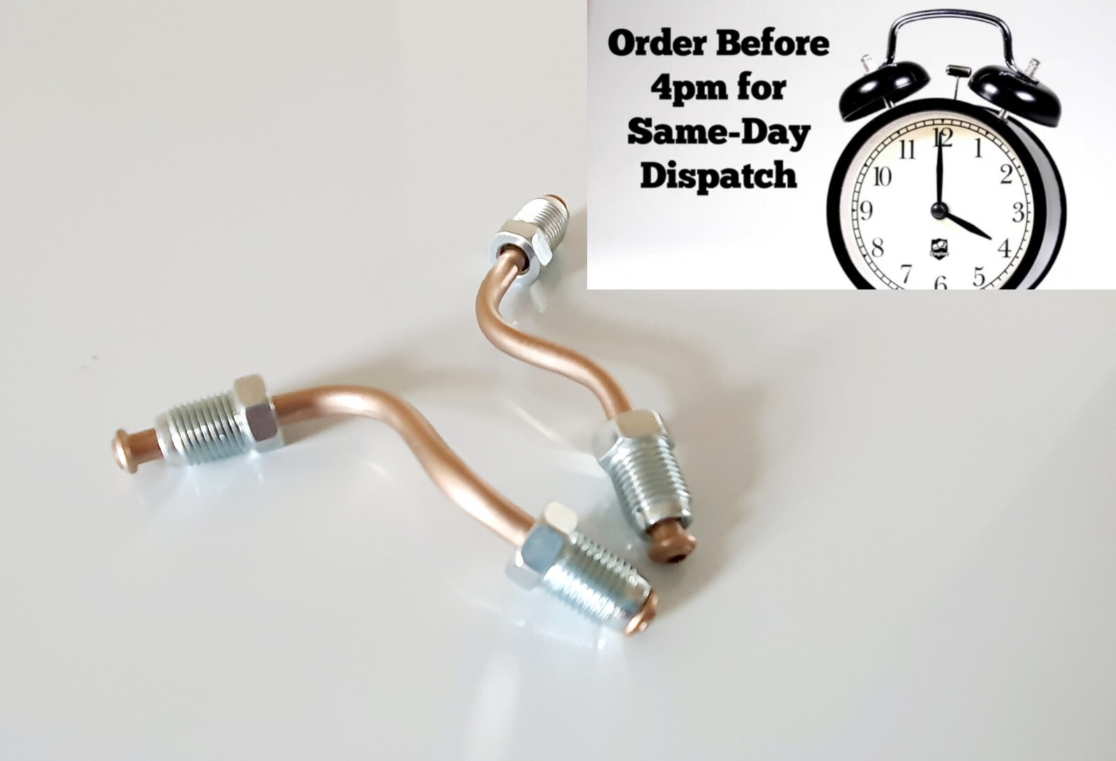 Copper/Nickel Front 1Pair Brake Pipes For Vw Transporter T4 Lucas