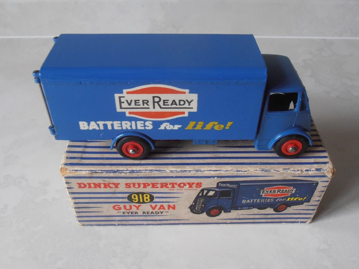 A Dinky Supertoys No. 918 Guy van 'Ever Ready', boxed (box lightly