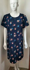 LOFT outlet  short Sleeve women's floral knee length dress VEUC Sz 16  NWOT 