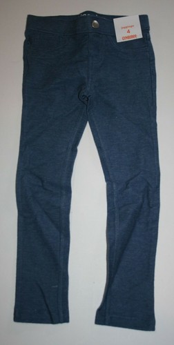 New Gymboree Girls 4 Year Jeggings Faux Denim Blue Jeans Pants Pull On Leggings