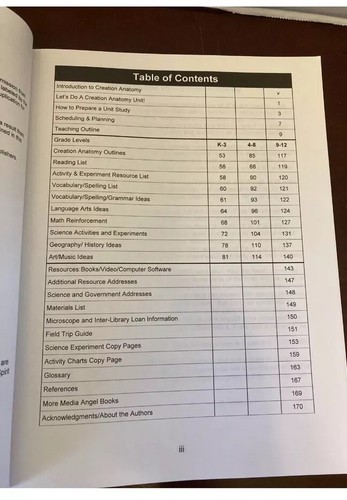 Schöpfungsanatomie: Ein Studienführer zu Wundern des Körpers: Felice Gerwitz PB Buch EUC. - Bild 7 von 9