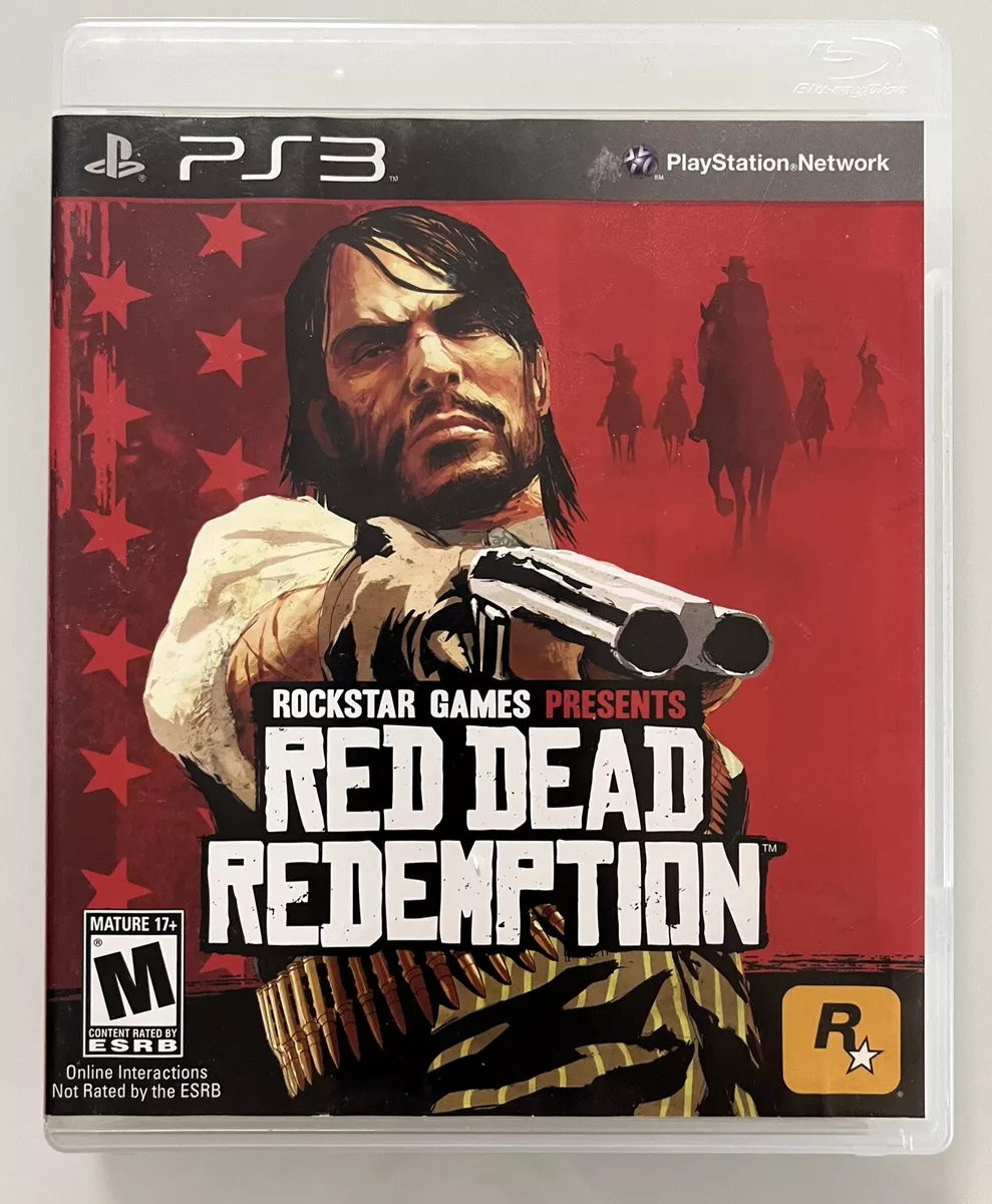 Red Dead Redemption Sony PlayStation 3 PS3 Video Game With Manual