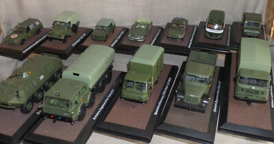 Collezione Camion DDR Atlas 1:43 - Selezione Di Modelli IFA, Framo, GRAZ, Robur, Horch, Tatra. Usati, Da Collezione.