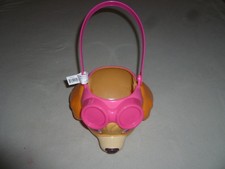 NEW NICKELODEON PAW PATROL SKYE PLASTIC EASTER BASKET BUCKET FIGURAL EGG CARRIER