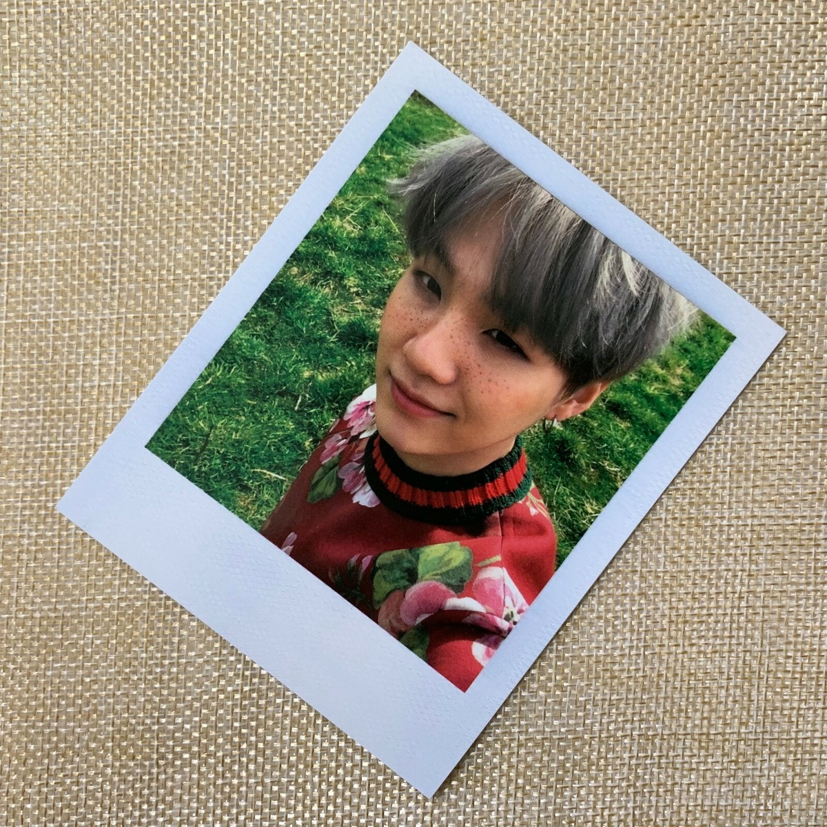 BTS SUGA [Young Forever] Official Polaroid Photocard
