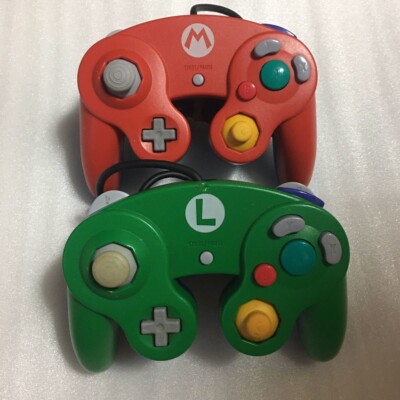 Club Nintendo Limited Gamecube Controller Mario & Luigi GETESTET lot2 Japan