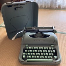Hermes Media 3 Typewriter Simple operation Check Vintage Retro Used thumbnail