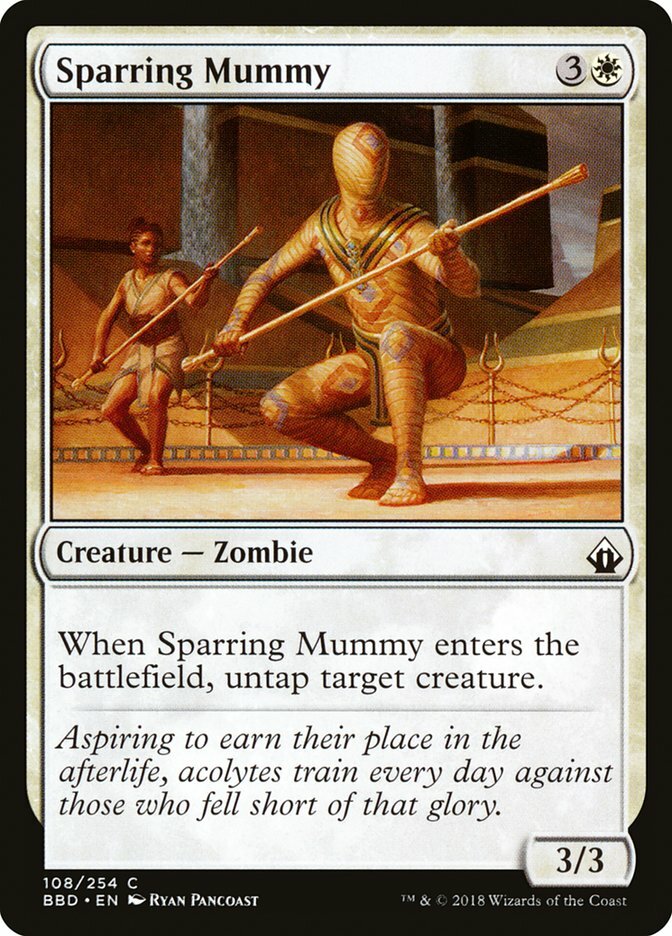 MTG Battlebond BBD #108 Sparring Mummy - 4x Cards