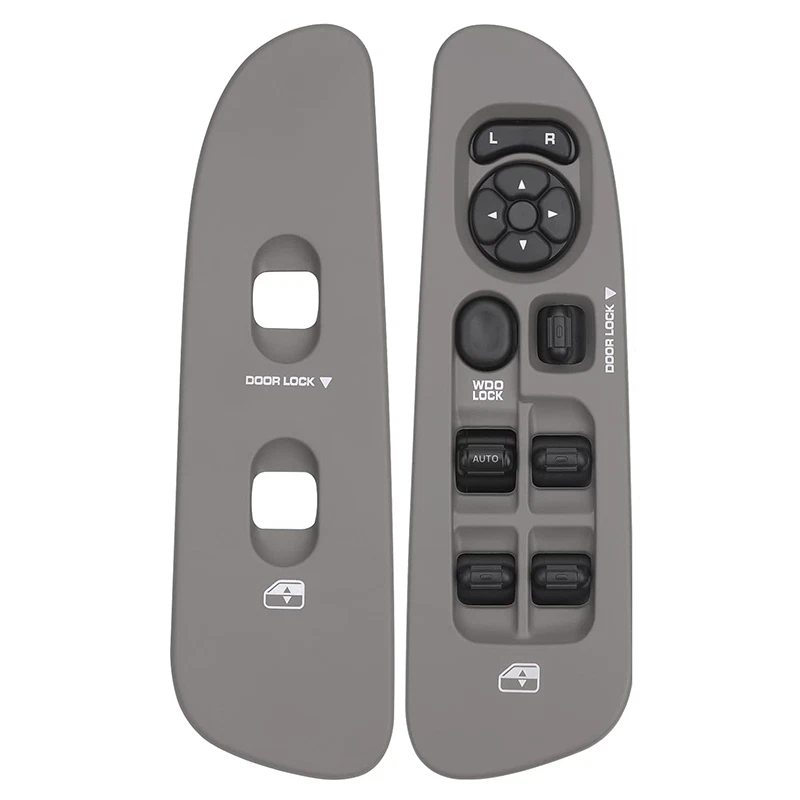 Window Switch Control +Taupe 2pcs for 02-09 Dodge Ram 1500/2500/3500 68171680AA Foto 2 de 4