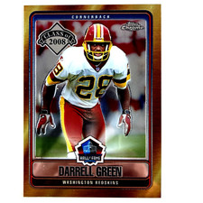 Darrell Green 2008 Topps Chrome Hall of Fame Insert #HOF-DG Washington Redskins