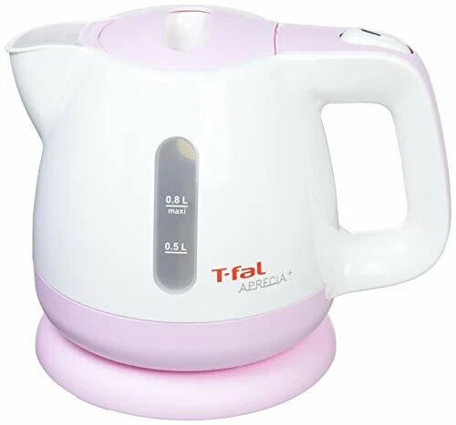 T-FAL BF8057JP Bollitore Elettrico Apresia, 0,8 L, Rosa Zucchero Giappone Nuovo. - Foto 2 di 4