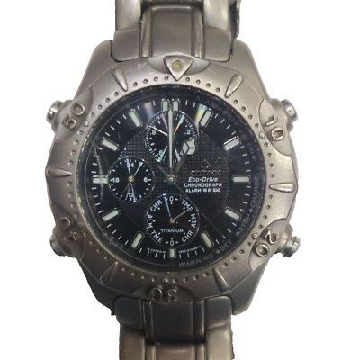 0855-H10350 CITIZEN ECO DRIVE TITANIUM PROMASTER CHRONOGRAPH 0855-H10350 CITIZEN ECO DRIVE TITANIUM PROMASTER CHRONOGRAPH