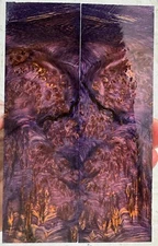 Stabilized Yellow Cedar Burl Knife Scales | YCB 196