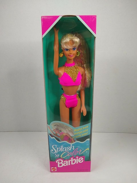 splash and color barbie