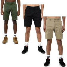 DML Mens Cargo Combat Shorts Regular Fit  Zip Fly Casual Smart Summer Half pants