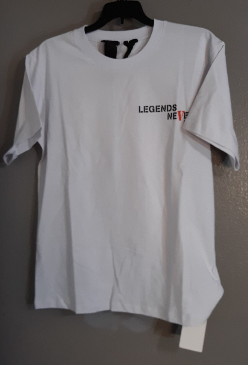 NEW -unisex Adult VLone Short Sleeve Butterfly T-Shirt. White Size