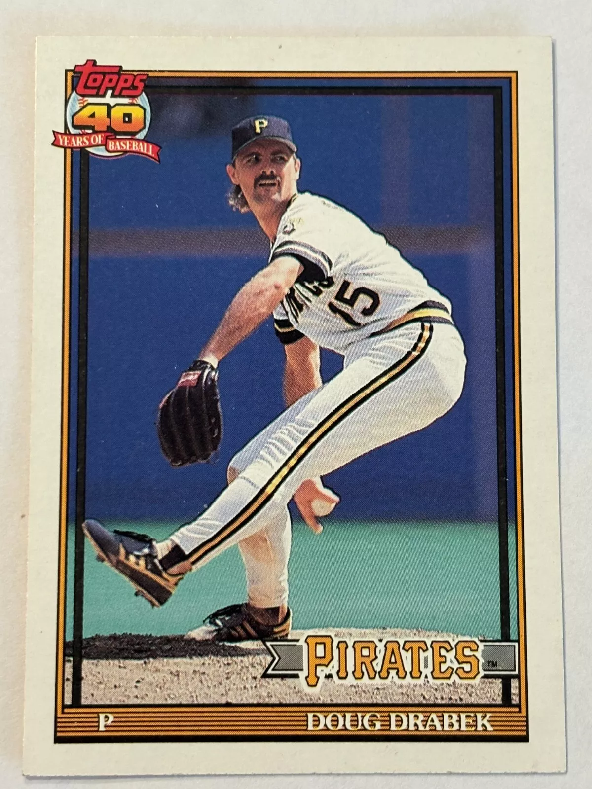 Doug Drabek trading card