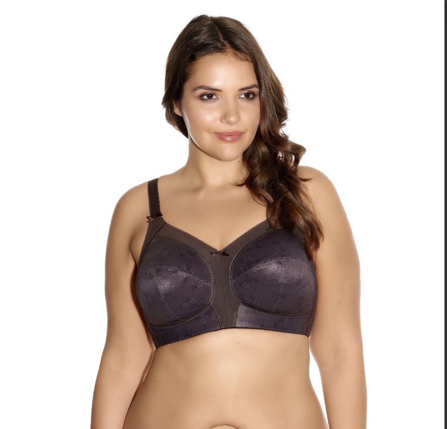 Goddess 38K Chocolate Clara Full Coverage Soft Cup Bra Style 6633
