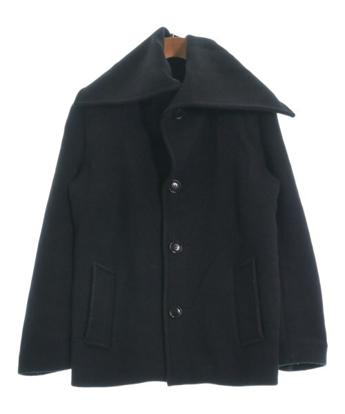 Y's Balmacaan Coats Black 1(Approx. S) 2200527796037 | eBay