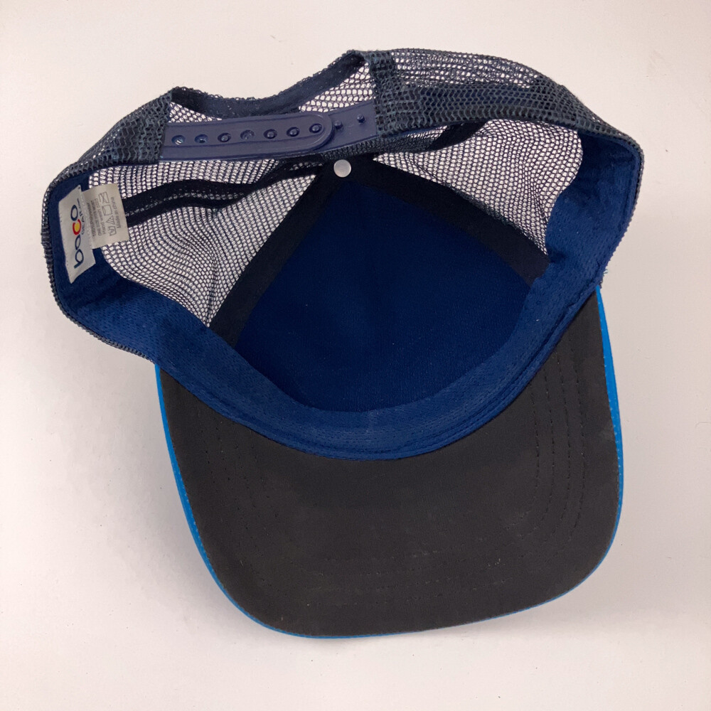 Fleet Feet Sports Boco Gear Trucker Hat Blue Pattern | eBay display picture 2