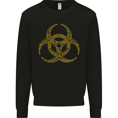 Digital Biohazard Gaming Gamer Zombie Kinder Sweatshirt Pullover