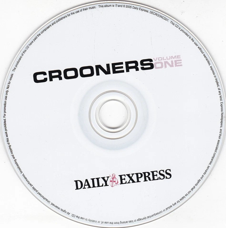 CROONERS Volume One ( DAILY EXPRESS Newspaper CD ) - Bild 3 von 3